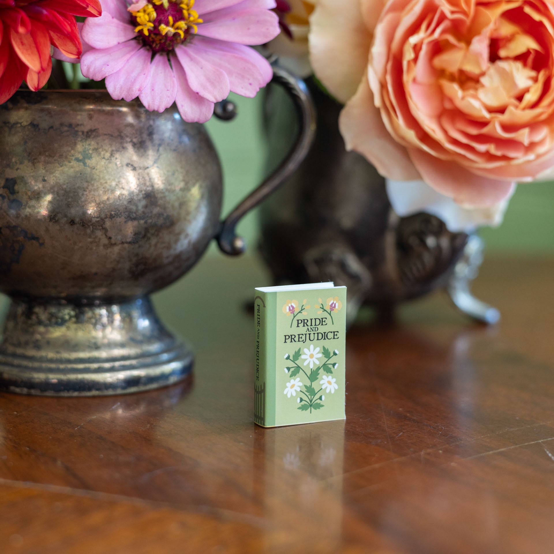 Pride and Prejudice Mini Book Magnet | Jane Austen Book Lover Gift | Literary Fridge Magnet | Miniature Classic Book