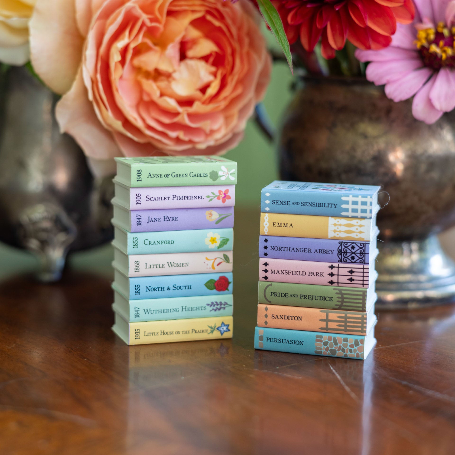 Pride and Prejudice Mini Book Magnet | Jane Austen Book Lover Gift | Literary Fridge Magnet | Miniature Classic Book