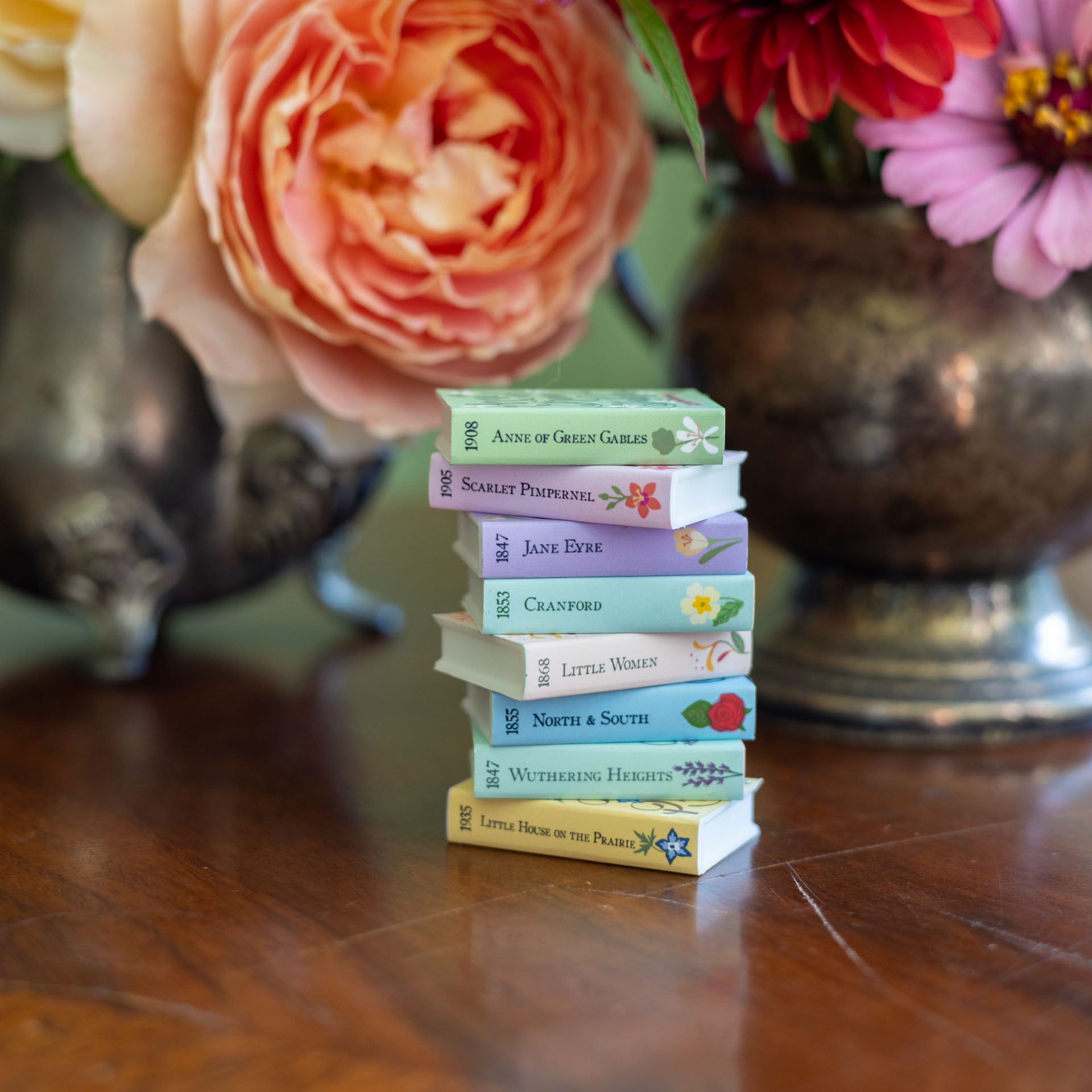 Cranford Mini Book Magnet | Elizabeth Gaskell Gift | Literary Fridge Magnet | Miniature Classic Book
