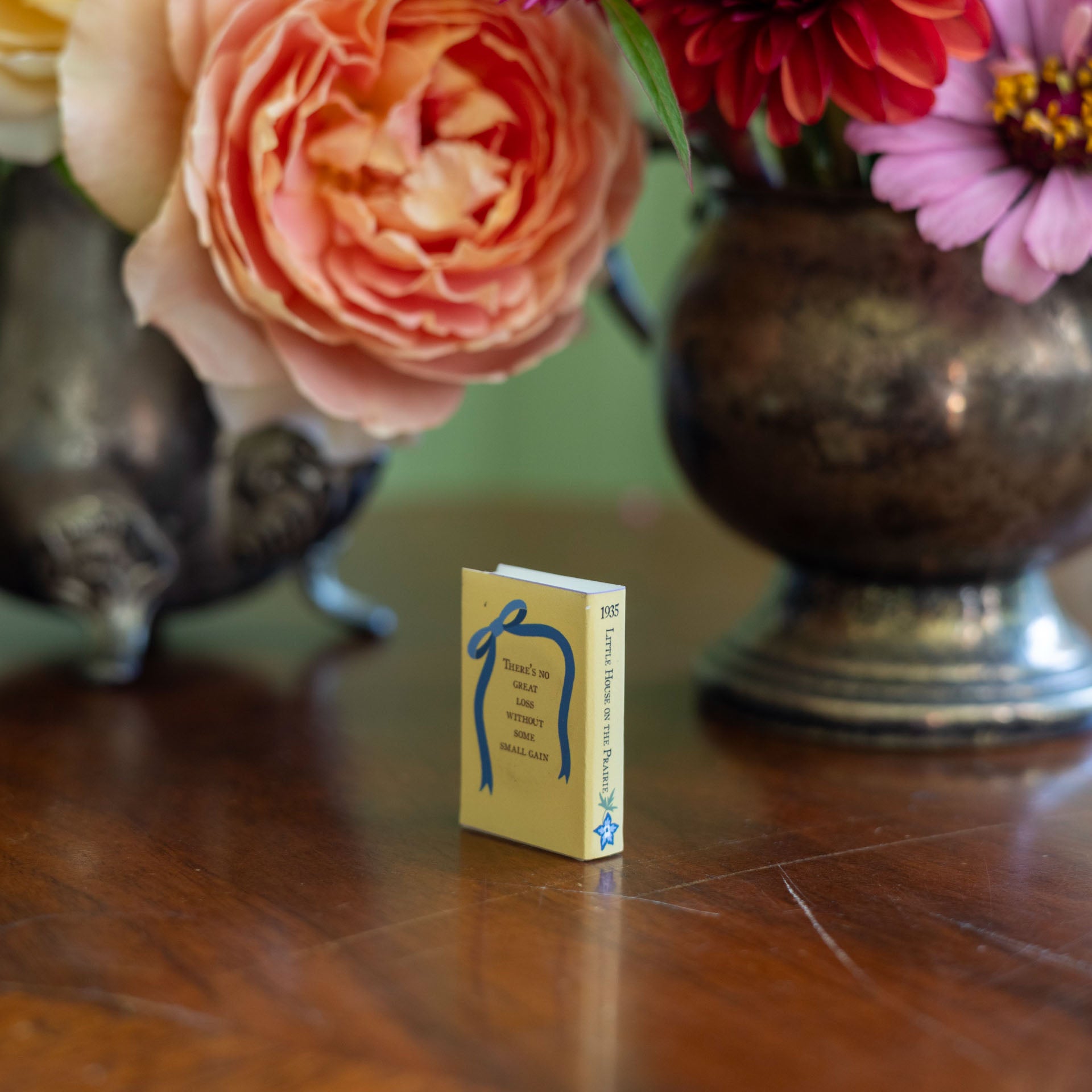 Little House on the Prairie Mini Book Magnet | Laura Ingalls Wilder Gift | Literary Magnet | Miniature Classic Book