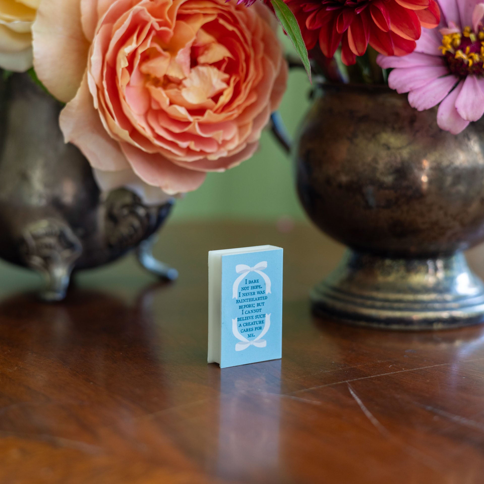 North and South Mini Book Magnet | Elizabeth Gaskell Gift | Literary Fridge Magnet | Miniature Classic Book