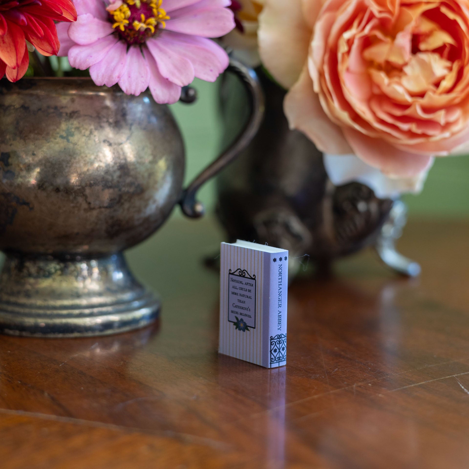 Northanger Abbey Mini Book Magnet | Jane Austen Gothic Gift | Literary Magnet | Miniature Book