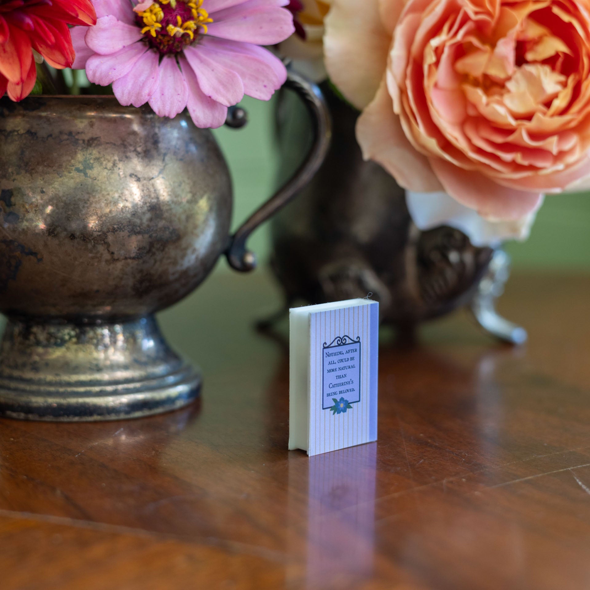 Northanger Abbey Mini Book Magnet | Jane Austen Gothic Gift | Literary Magnet | Miniature Book