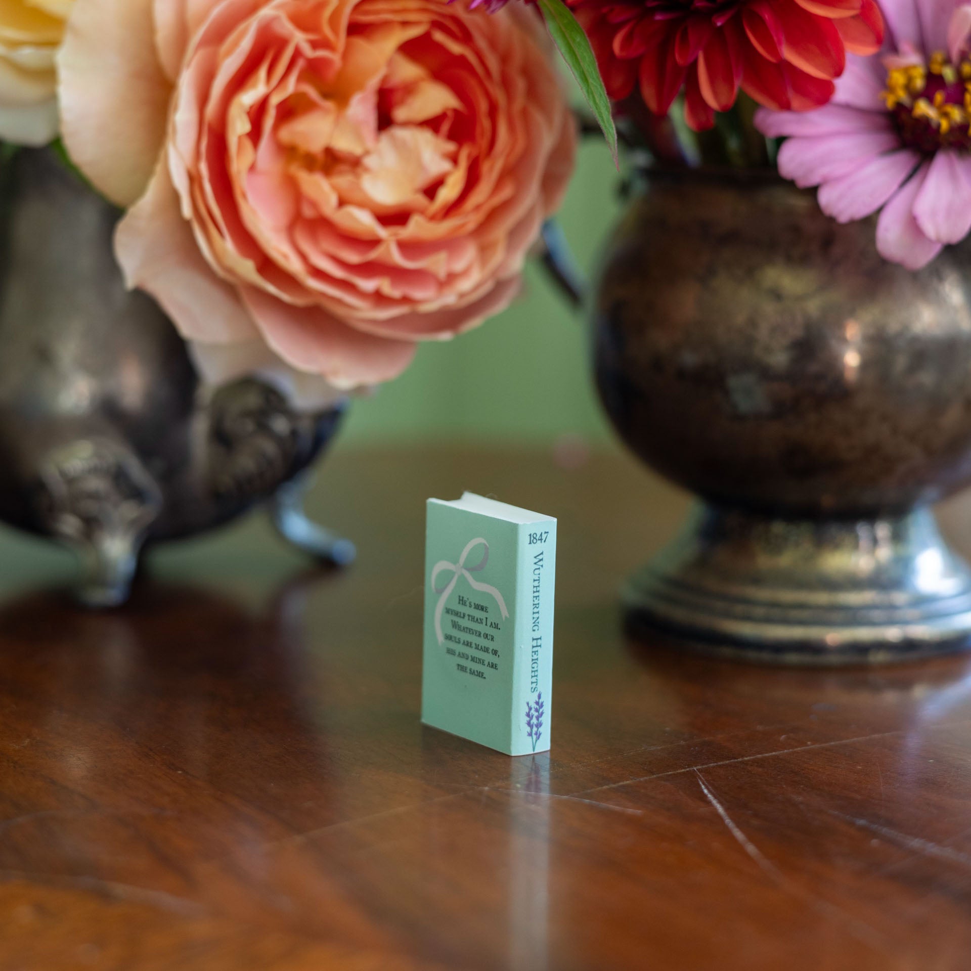 Wuthering Heights Mini Book Magnet | Emily Brontë Book Lover Gift | Literary Fridge Magnet | Miniature Classic Book