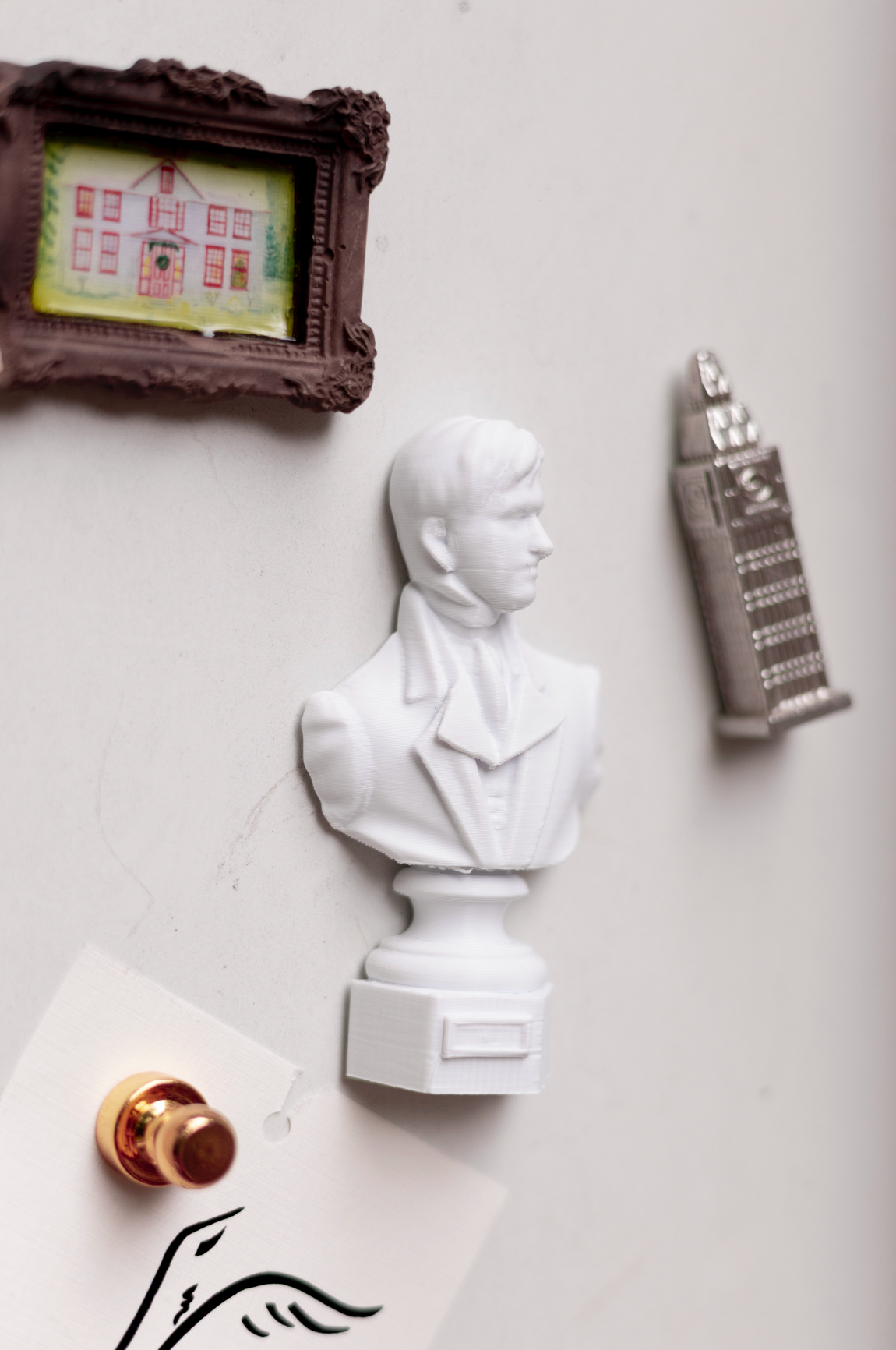 Mr. Darcy Bust Magnet